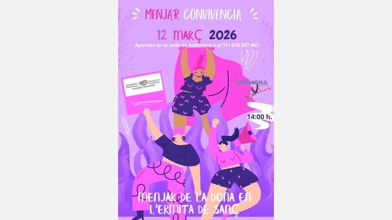 CARTEL CONVIVENCIA ANEMONA 8M
